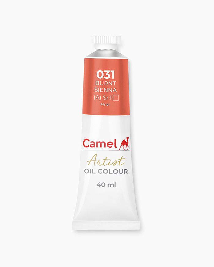 Camel Artist Oil Colours Burnt Sienna